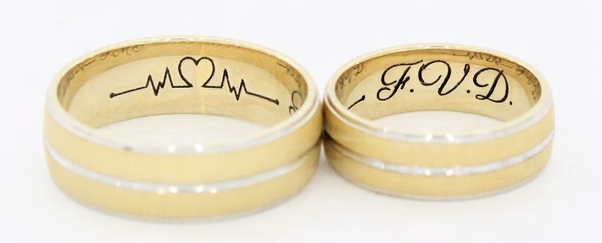 Gravura laser personalizare bijuterii